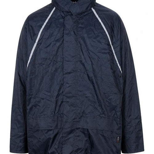 Pro Climate Mens Blue   Rain Coat Coat Size S
