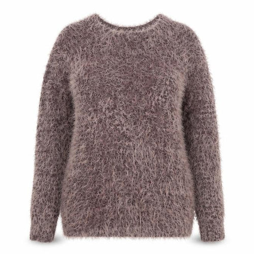 Select Womens Purple  Knit Pullover Jumper Size 12