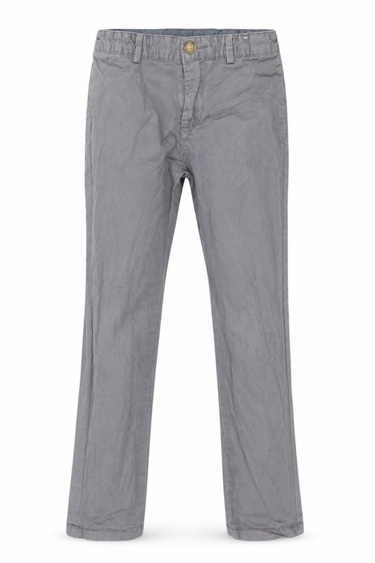 Front view of Matalan boys’ grey trousers, size 9, years
