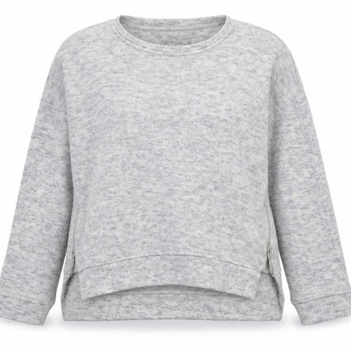 New Look Womens Grey  Knit Pullover Jumper Size 10