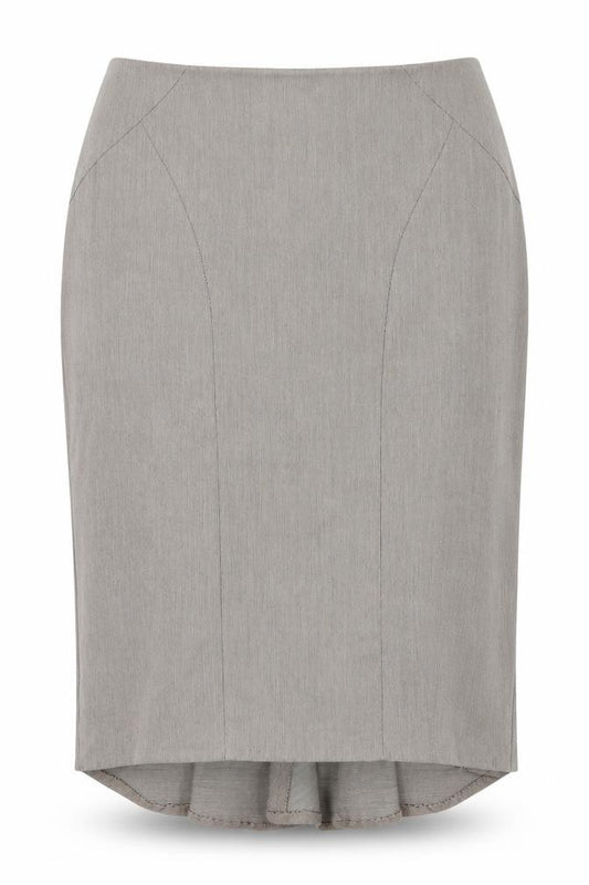 Front view of Bay women’s brown straight & pencil skirt, size UK 16