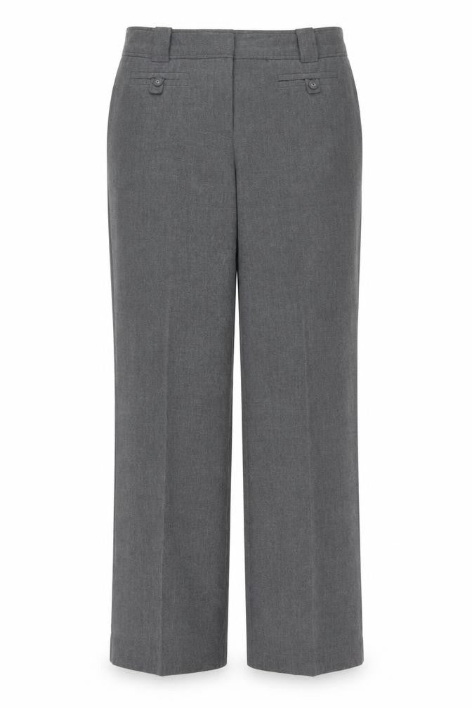 Crimson Womens Grey   Trousers  Size 14 L29 in
