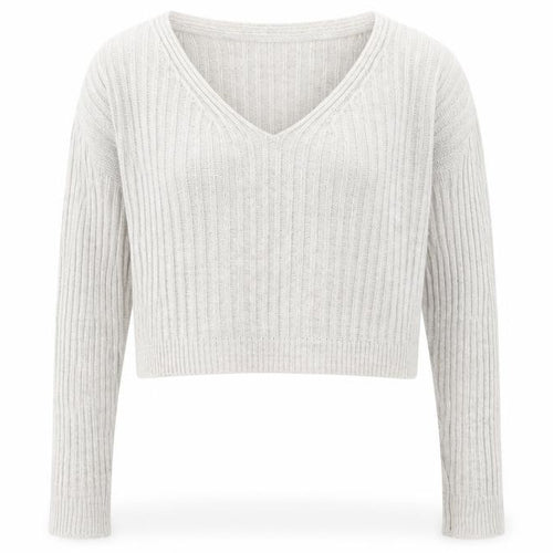 New Look Womens Grey  Knit Pullover Jumper Size S