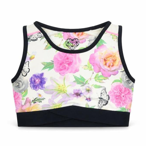 F&F Girls White   Basic Tank Size 6-7 Years