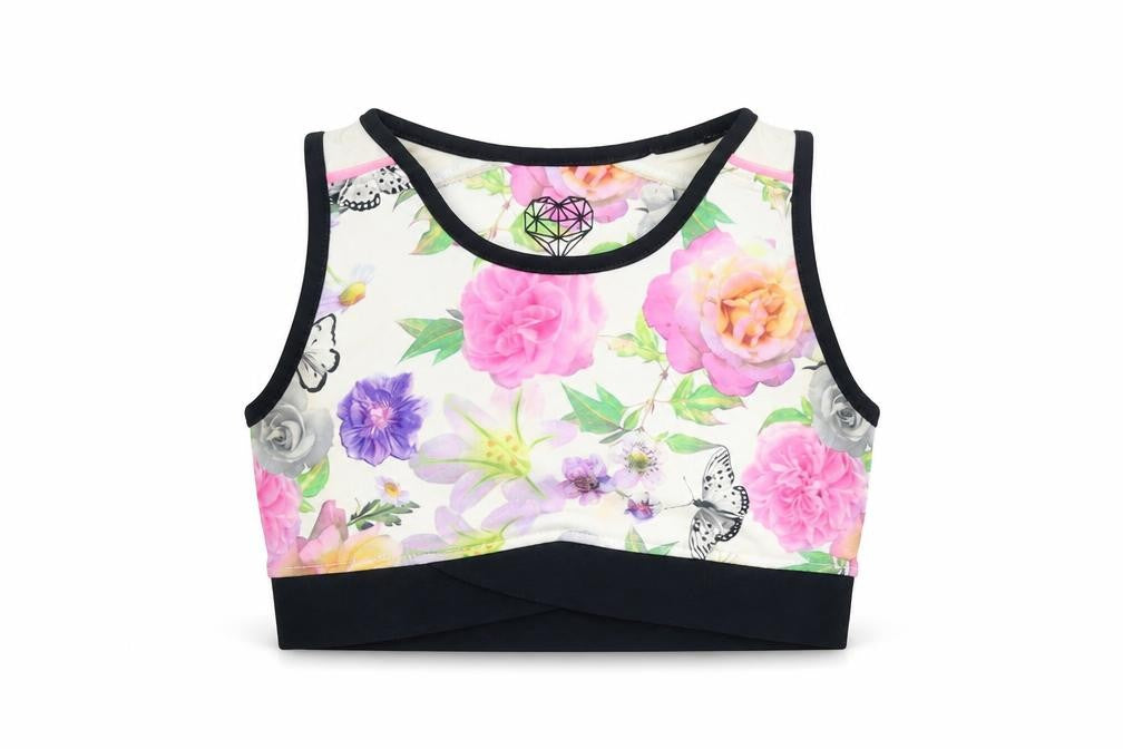 F&F Girls White   Basic Tank Size 6-7 Years