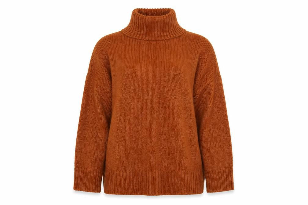 New Look Womens Orange   Pullover Jumper Size L