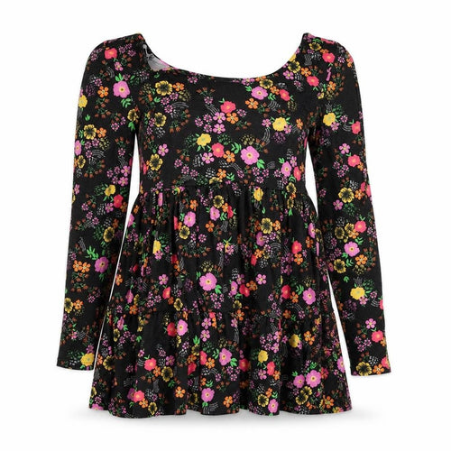 ASOS Womens Black Houndstooth  Basic Blouse Size 6