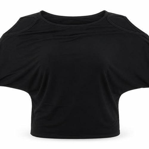 Lipsy Womens Black   Basic Blouse Size 10  - Open Shoulders