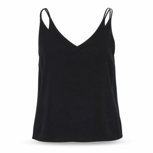 Matalan Womens Black  Mesh Basic Blouse Size 12