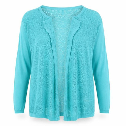 Papaya Womens Green   Cardigan Jumper Size M