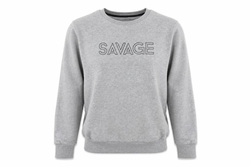 Carbon Womens Grey   Pullover Sweatshirt Size L