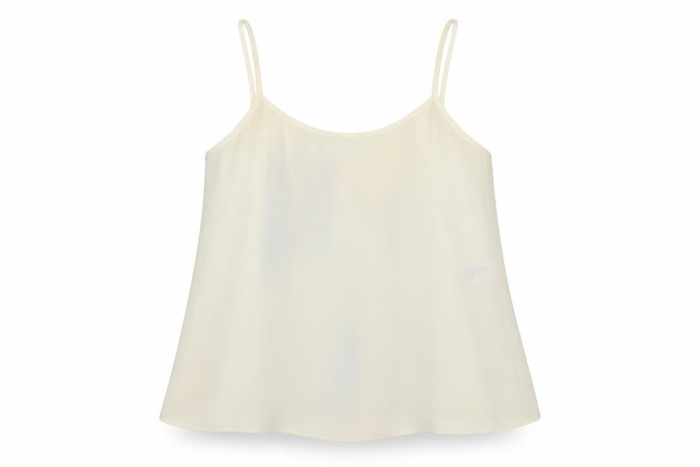 Topshop Womens Ivory   Basic Blouse Size 10