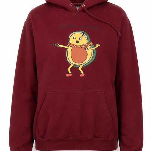 Preworn Womens Red   Pullover Hoodie Size S