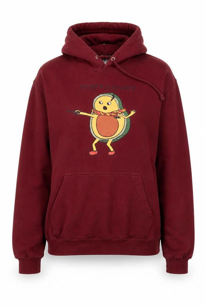 Preworn Womens Red   Pullover Hoodie Size S