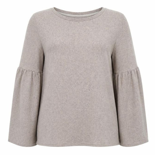 F&F Womens Beige  Knit Pullover Jumper Size 12