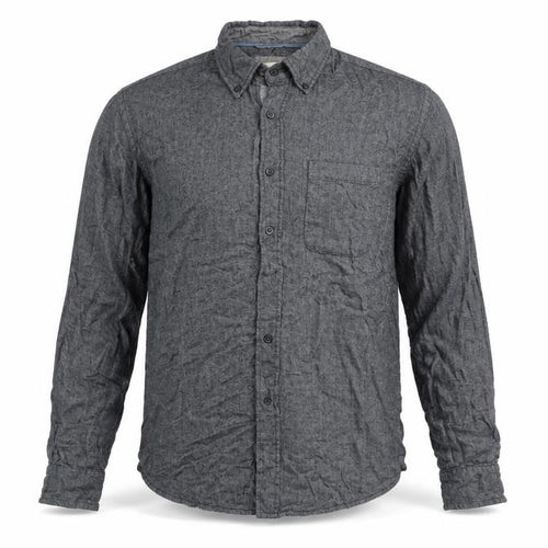 Avenue Mens Grey    Button-Up Size L