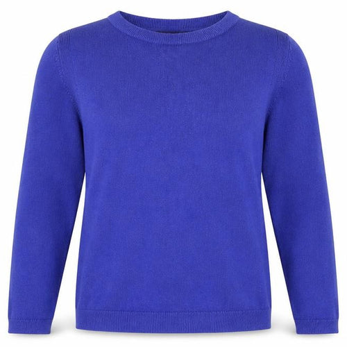 M&S  Womens Blue Houndstooth  Pullover Sweatshirt Size 12