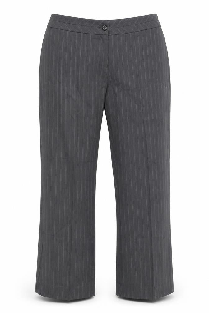 George  Womens Grey Striped  Trousers  Size 14