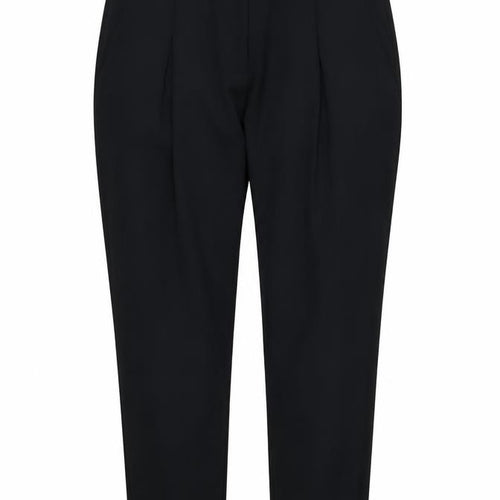 Marks and Spencer Womens Black  Rayon Trousers  Size 12 L27 in