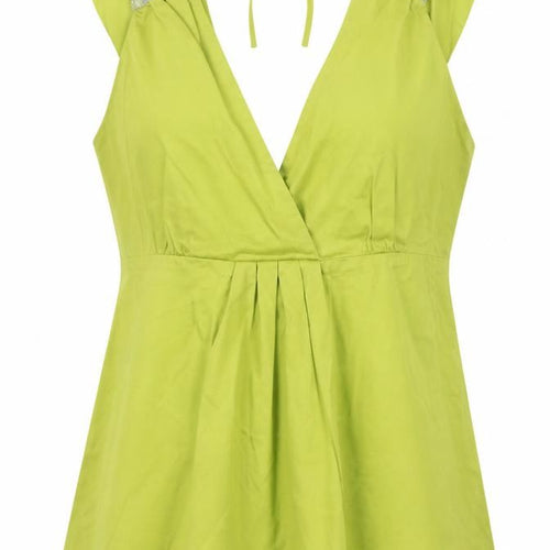 JLO Womens Green   Basic Blouse Size 14