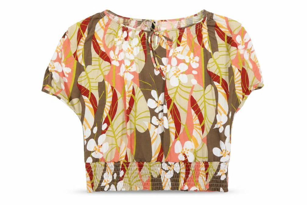 Skyes the limit Womens Multicoloured Floral  Basic Blouse Size L