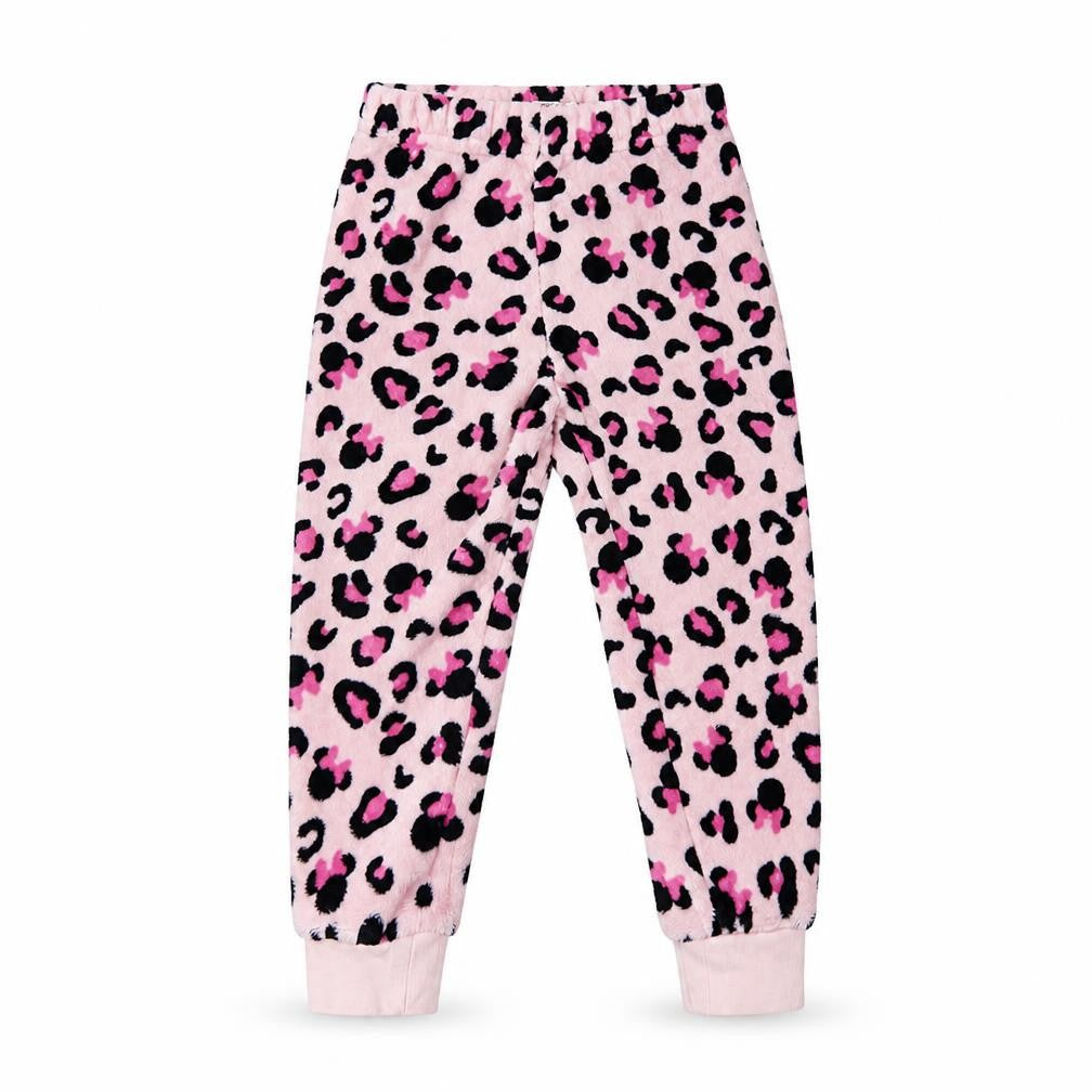 Disney Girls Pink Solid   Pyjama Pants Size 4 Years  - MINNIE MOUSE