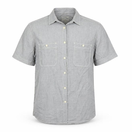 Burton Mens Grey    Button-Up Size L