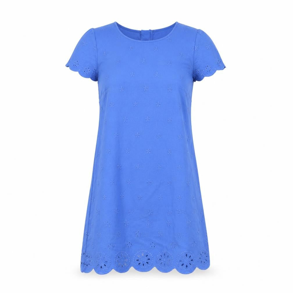New Look Womens Blue   Fit & Flare  Size 8