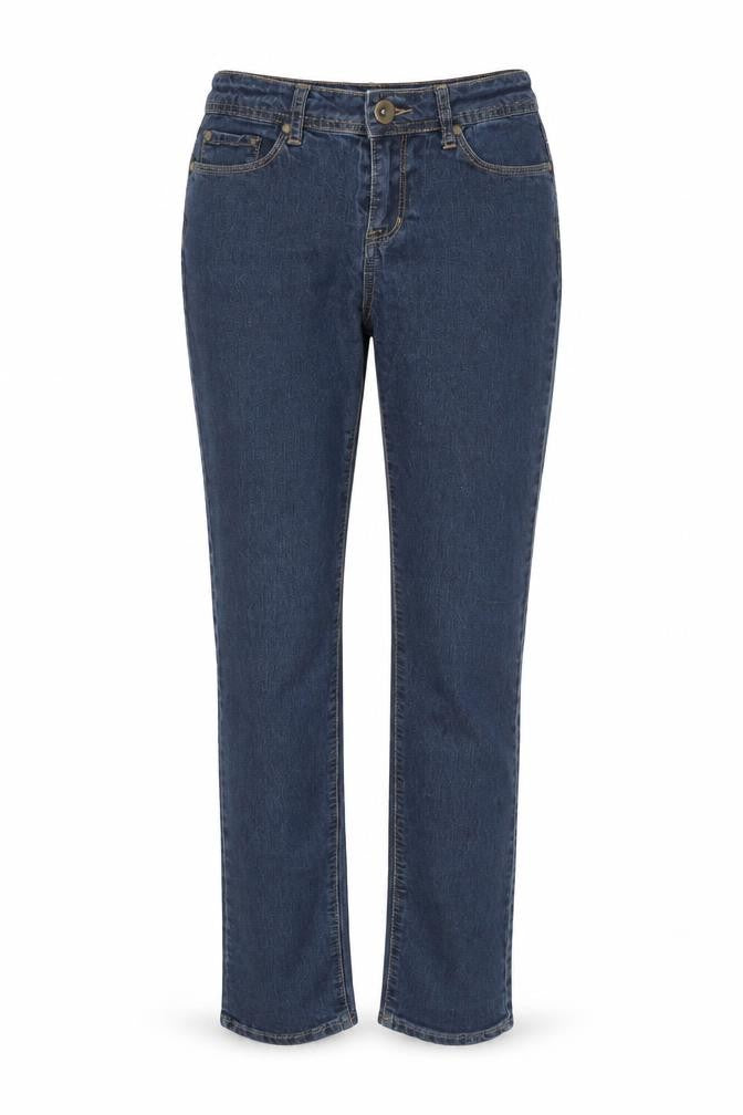 deniem & co Womens Blue   Straight Jeans Size 8 L32 in
