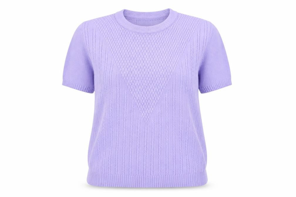 CHIC Womens Purple   Pullover Jumper Size M