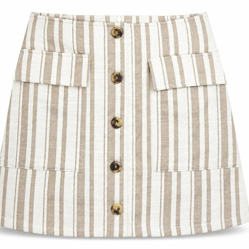 MNG Womens Beige   A-Line Skirt Size M