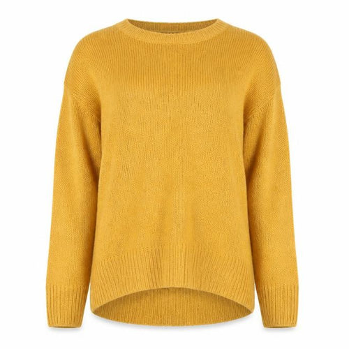 New Look Womens Yellow   Pullover Jumper Size L