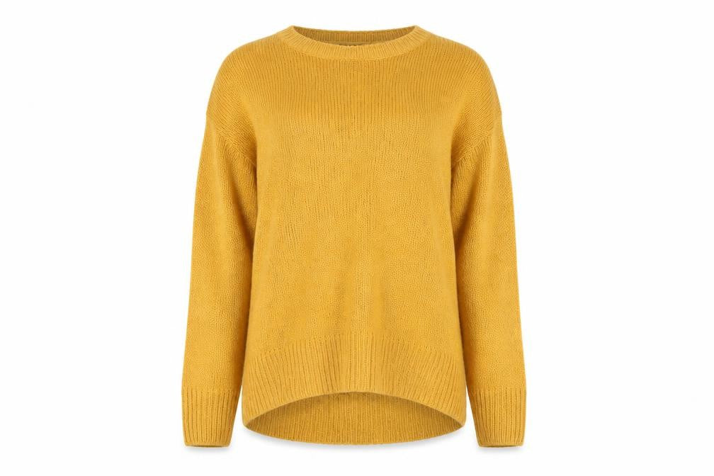 New Look Womens Yellow   Pullover Jumper Size L