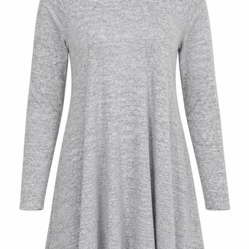 Bonnie & Clyde Womens Grey  Jersey Fit & Flare  Size 10