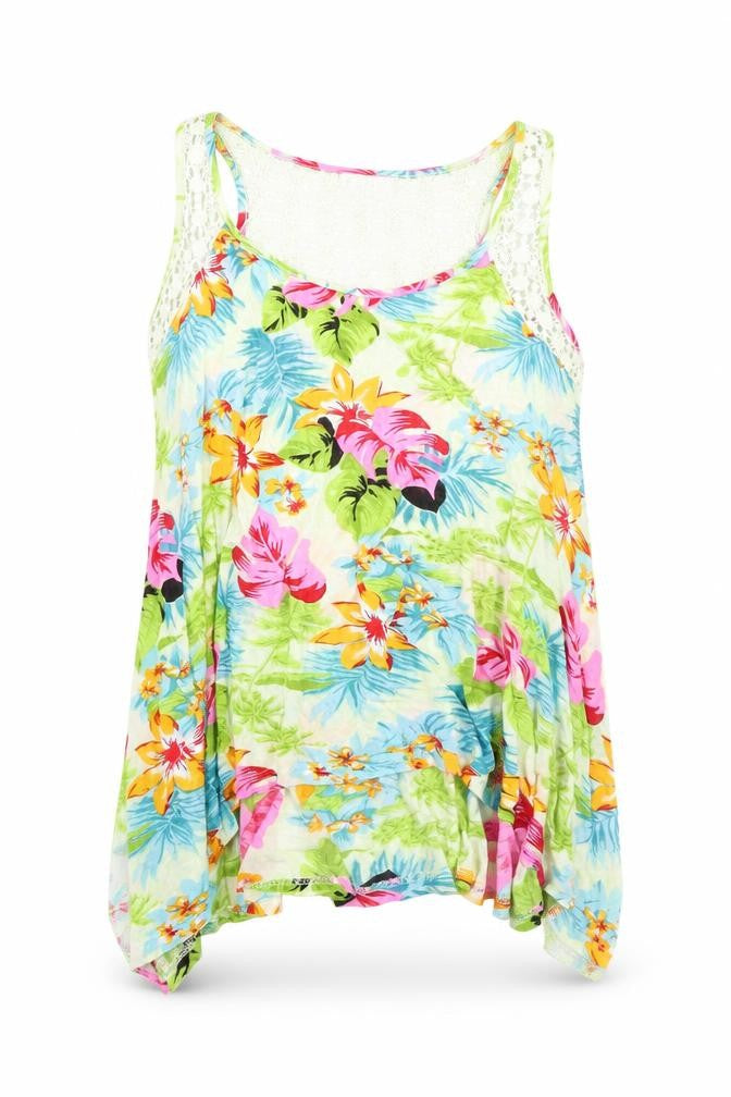 Lottie Womens Blue   Basic Tank Size 8