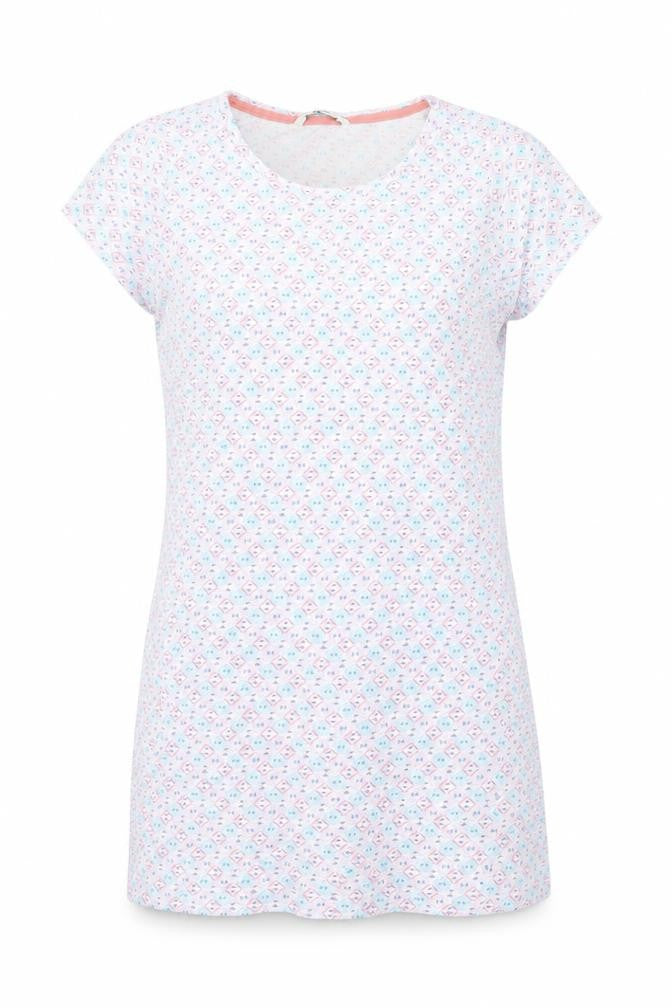 TU Womens White   Basic T-Shirt Size 8