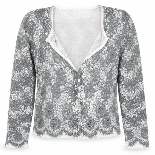OPUS Womens White   Cardigan Jumper Size S