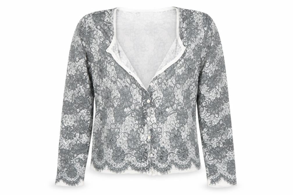 OPUS Womens White   Cardigan Jumper Size S