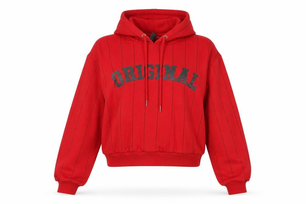 Divided Womens Red   Pullover Hoodie Size M