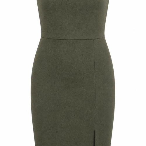 Pretty Little Thing Womens Green   Bodycon  Size 4
