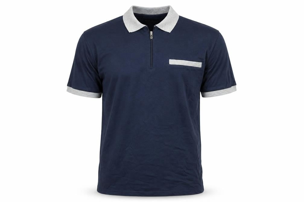 Atlas for Men Mens Blue    Polo Size M