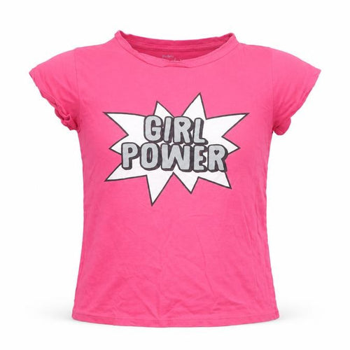 PEP&CO Girls Pink   Basic T-Shirt Size 8-9 Years