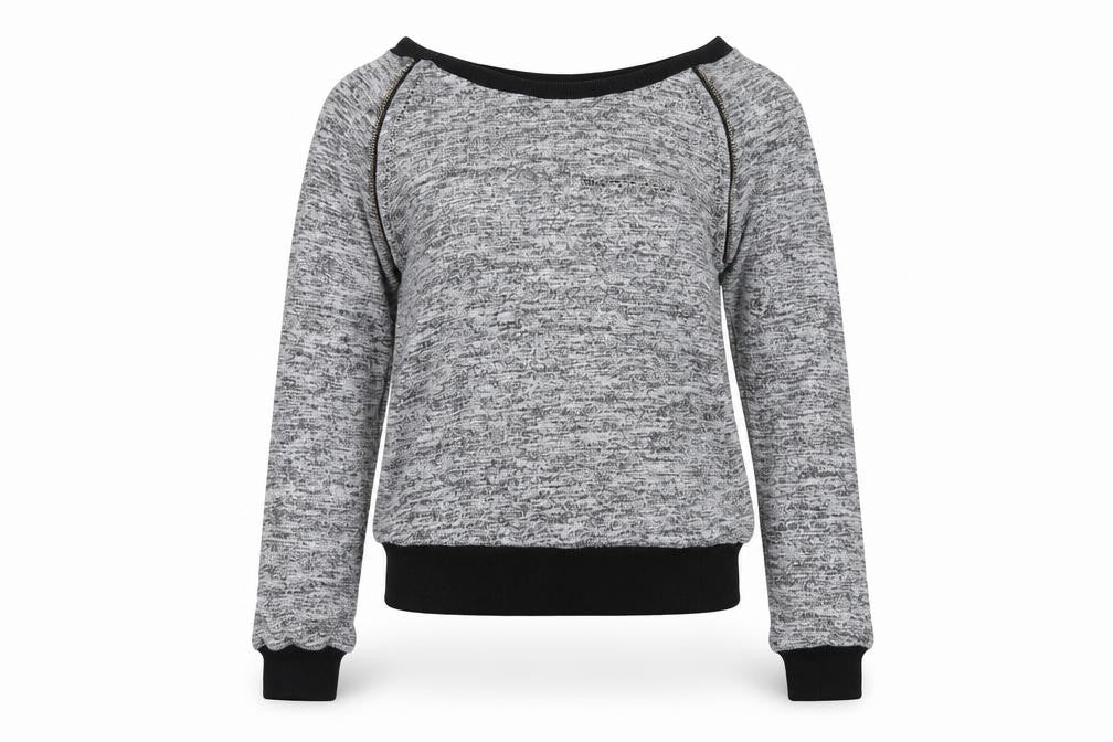 Select Womens Grey   Pullover Jumper Size S