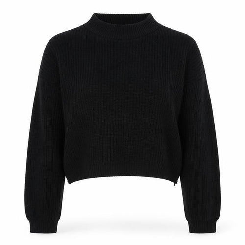 Boohoo Womens Black   Pullover Jumper Size M