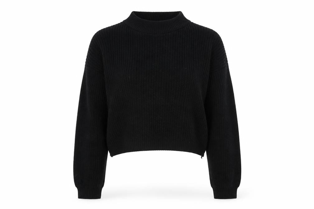 Boohoo Womens Black   Pullover Jumper Size M