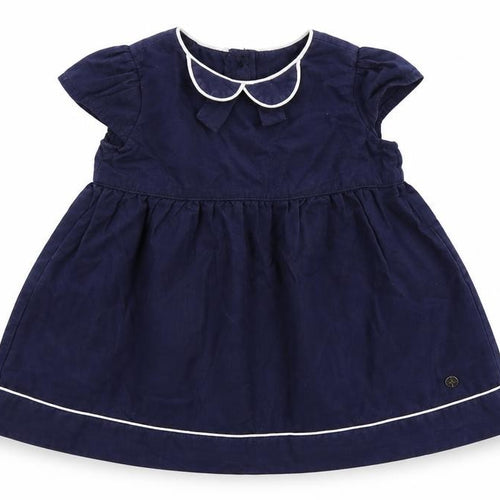 Marks and Spencer Girls Blue   Fit & Flare  Size 0-3 Months