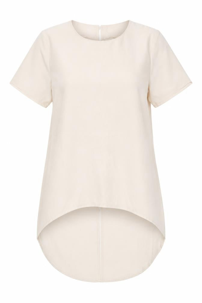 Glamorous Womens Beige   Basic Blouse Size 10
