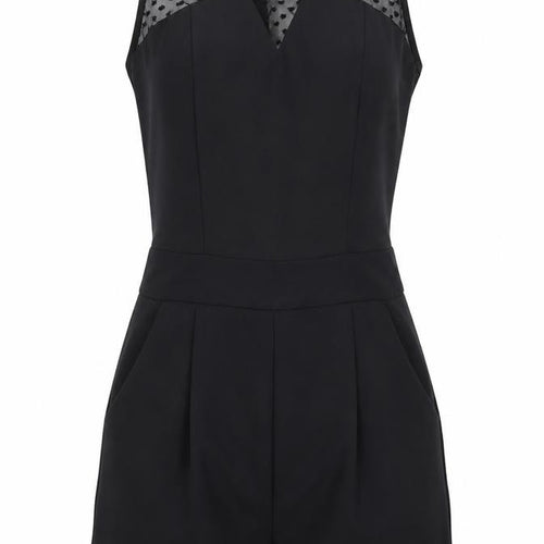Preworn Womens Black   Shorts One-Piece Size 8