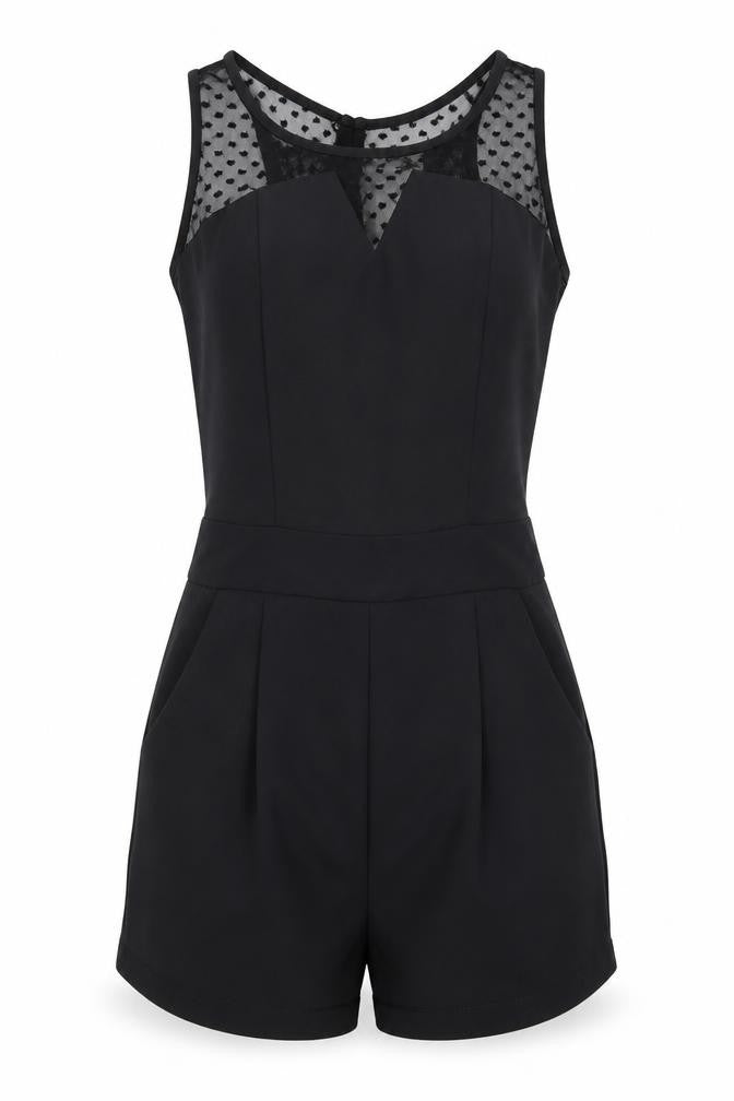 Preworn Womens Black   Shorts One-Piece Size 8