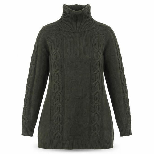 Select Womens Green  Knit Pullover Jumper Size 10